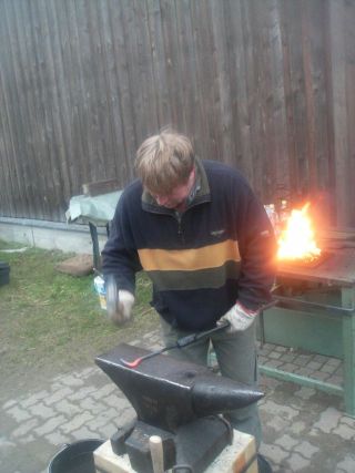 Dirk Ludwig am Amboss